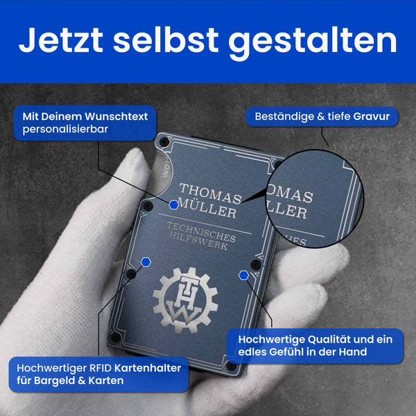 THW Kartenhalter Steelmonks