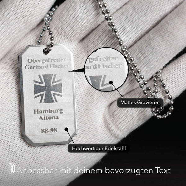 Eisernes Kreuz Erkennungsmarke Steelmonks
