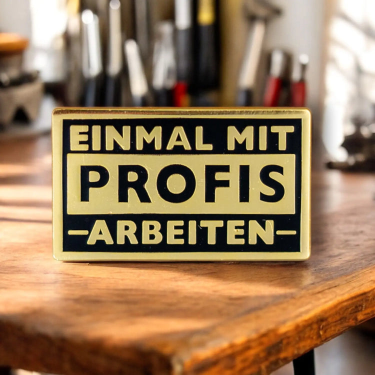 Handwerker Anstecker Steelmonks