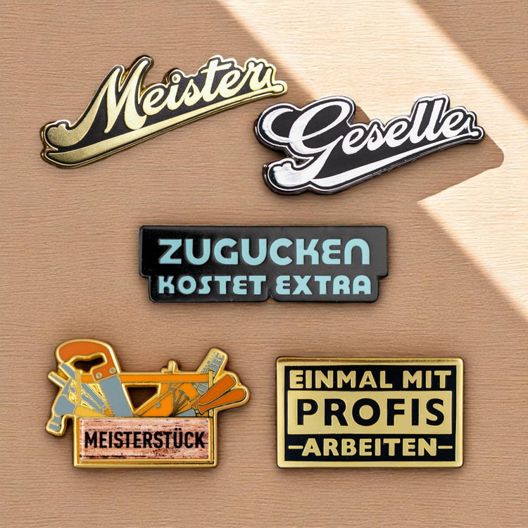 Handwerker Anstecker