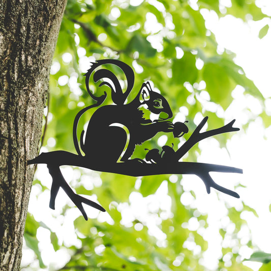 Fressendes Eichhörnchen Steelmonks