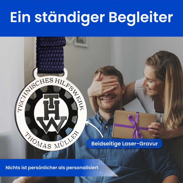 THW Schlüsselanhänger Steelmonks