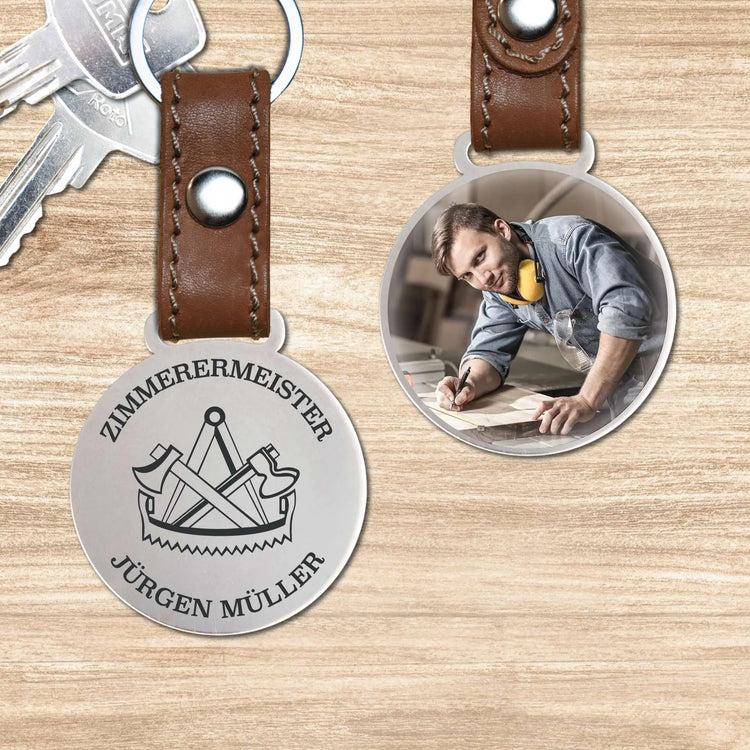 Zunftzeichen Fotoanhänger Steelmonks