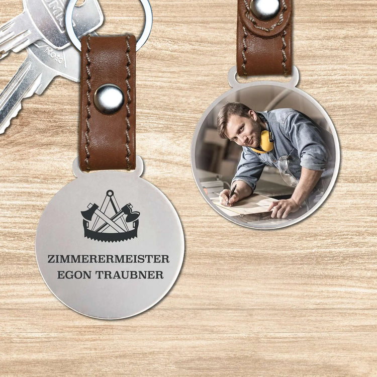 Zunftzeichen Fotoanhänger Steelmonks
