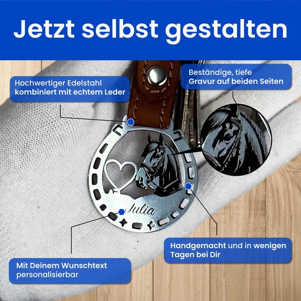 Hufeisen mit Herz Steelmonks