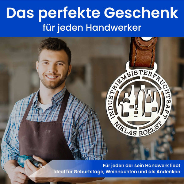 Industriemeister Fruchtsaft - Zunft-Anhänger