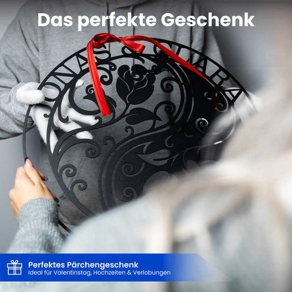 Yin und Yang Rosen Steelmonks