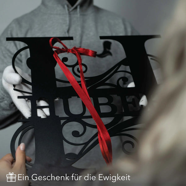 Geschwungenes Monogramm Steelmonks
