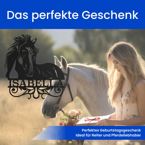 Zwinkerndes Pferd Steelmonks
