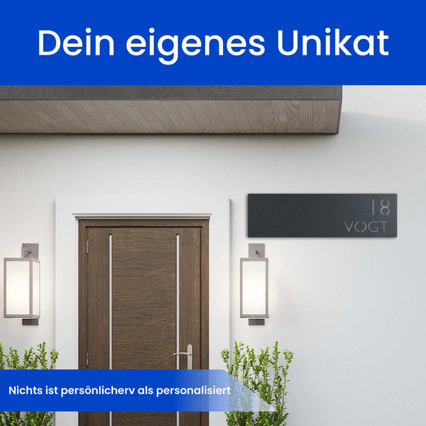 Modernes Straßenschild (Schild) - Straßenschild
