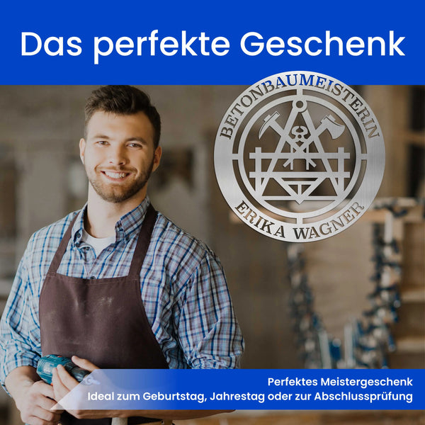 Betonbauer - Zunft-Schilder