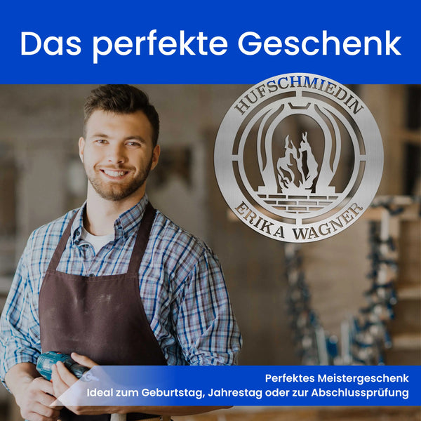 Hufschmied - Zunft-Schilder