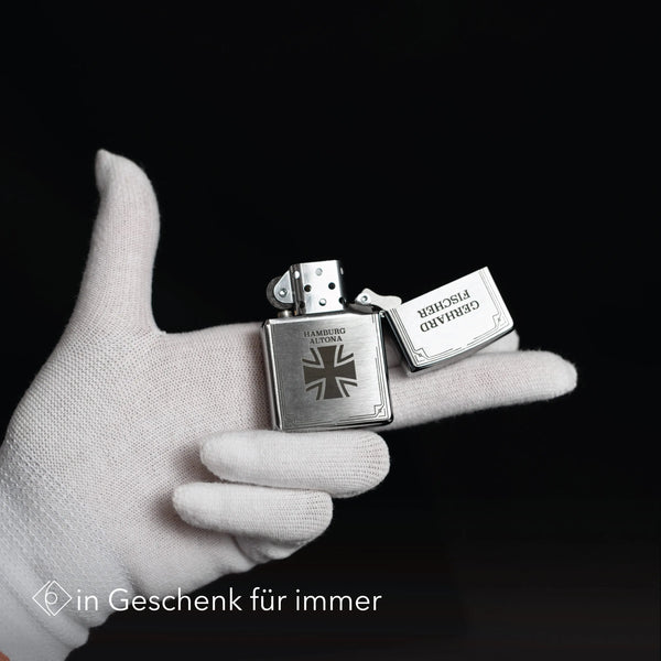 Eisernes Kreuz Feuerzeug (Zippo®) Steelmonks