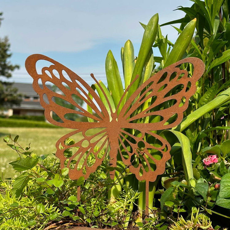 Großer Schmetterling -  Blumenstecker