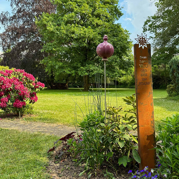 See the Stars, Garten-Stele - Stele