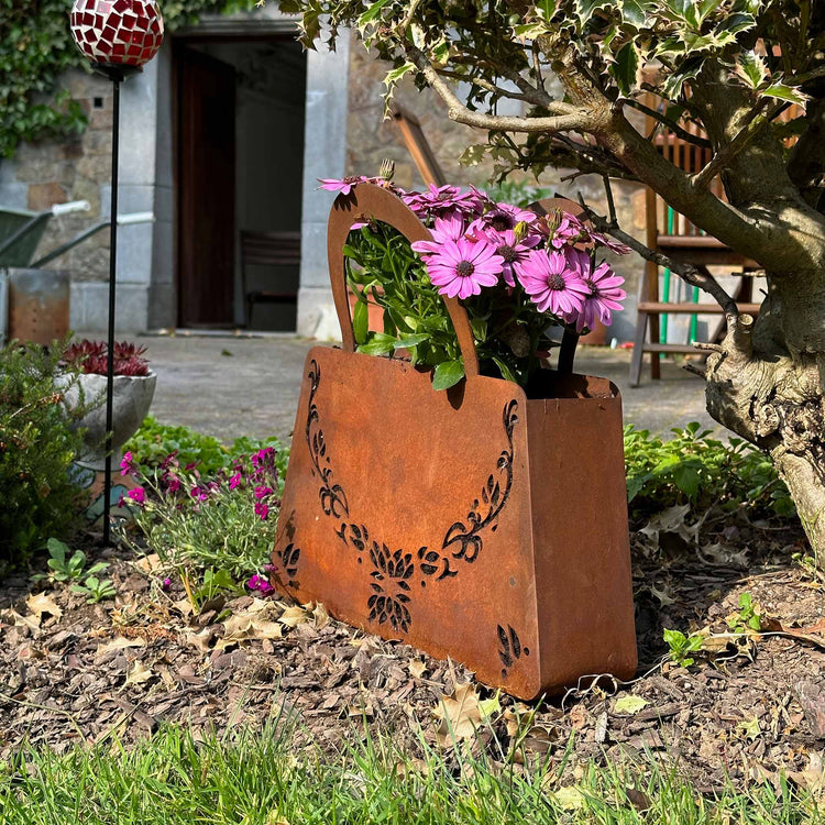 Cortenstahl-Henkeltasche -  CortenTasche