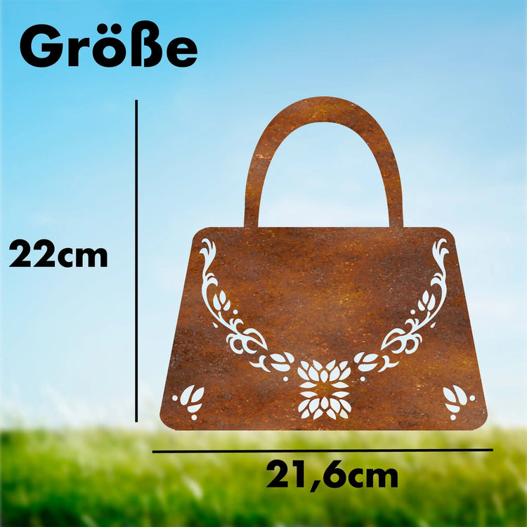 Cortenstahl-Henkeltasche -  CortenTasche