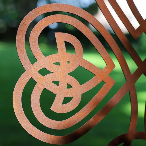 Unendliche Herzen Gartenschild - Schild