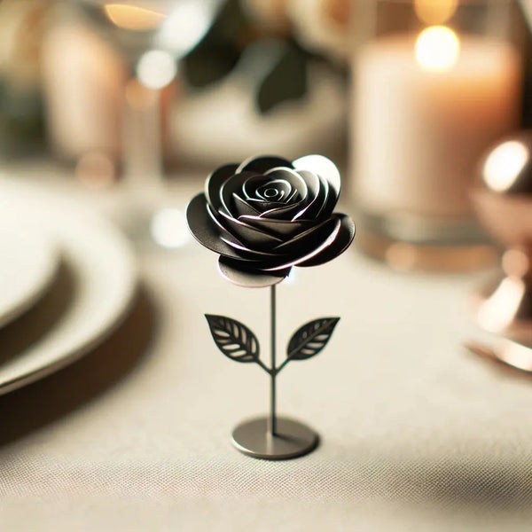 Deko Blume aus Metall