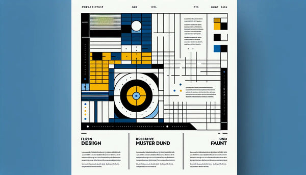 stilisiertes mosaikfliese minimalistisches vektor ikon auf hellem hintergrund mit infotext zum fliesendesign kunst