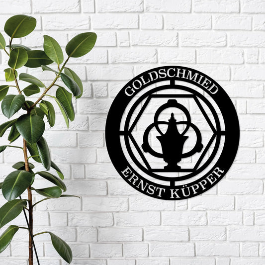 Das Zunftzeichen des Goldschmieds: Symbol für Handwerkskunst und Präzision