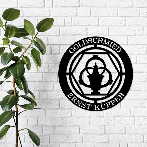 Das Zunftzeichen des Goldschmieds: Symbol für Handwerkskunst und Präzision