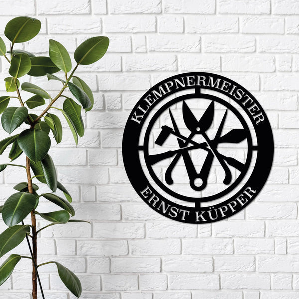 Das Zunftzeichen des Klempners: Symbol für Handwerkskunst und Präzision