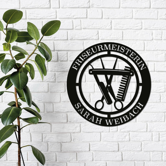 Das Zunftzeichen des Friseurs: Symbol für Handwerk und Stil - Steelmonks