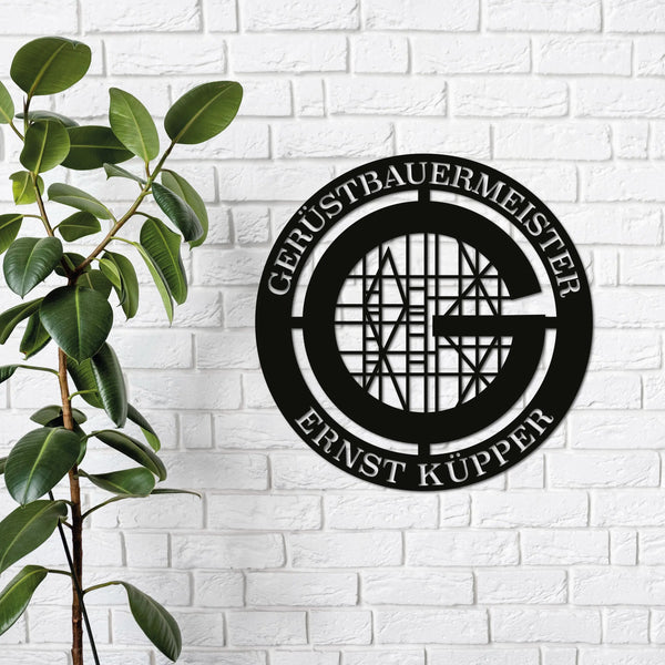 Das Zunftzeichen des Gerüstbauers: Symbol für Präzision und Sicherheit
