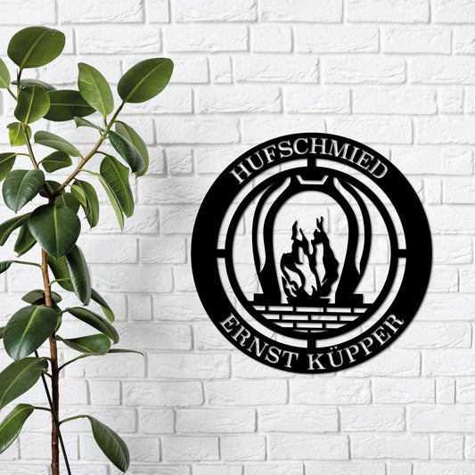 Das Zunftzeichen des Hufschmieds: Symbol für Präzision und Tradition
