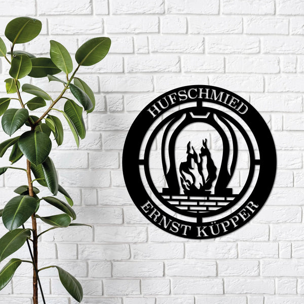 Das Zunftzeichen des Hufschmieds: Symbol für Präzision und Tradition