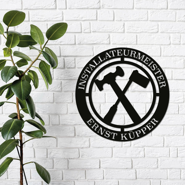 Das Zunftzeichen des Installateurs: Symbol für Handwerkskunst und Verantwortung