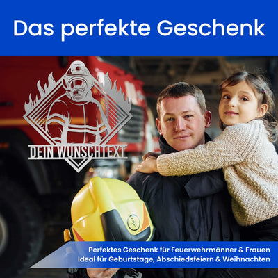 Retterherz -  Feuerwehr Schild