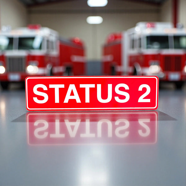 Status 2 Schild Steelmonks