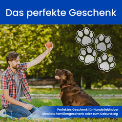 Pfoten -  Hunde Schild