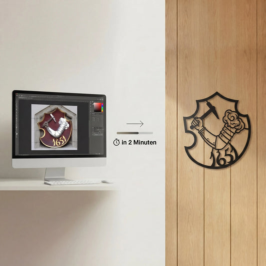 Dein Wunsch-Handwerker Schild Steelmonks