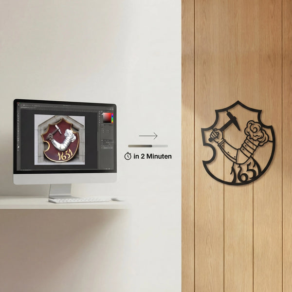 Dein Wunsch-Handwerker Schild Steelmonks