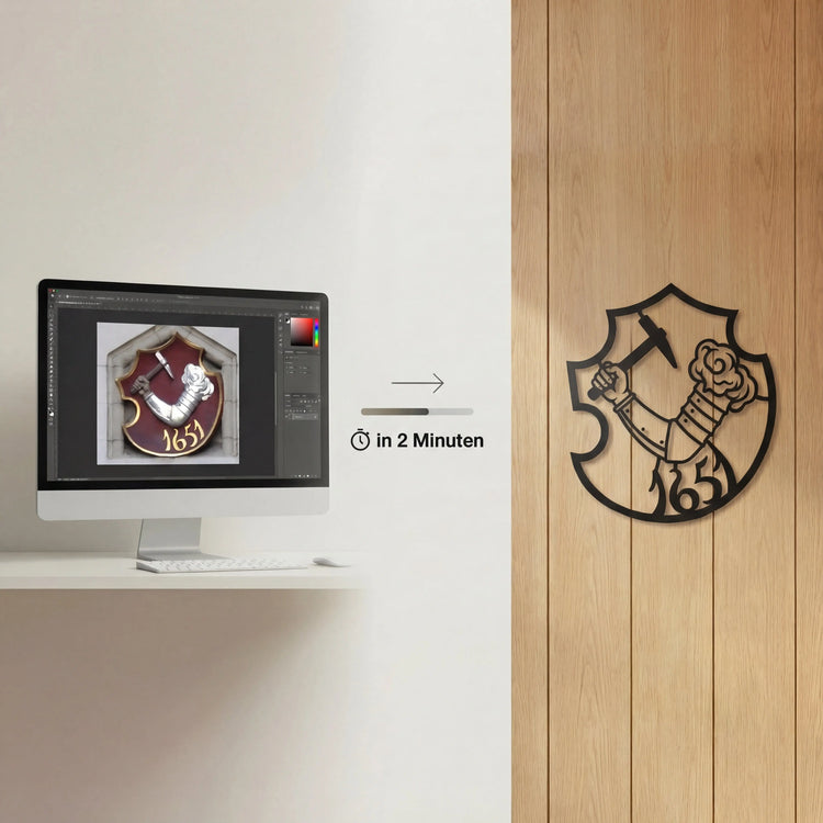 Dein Wunsch-Handwerker Schild