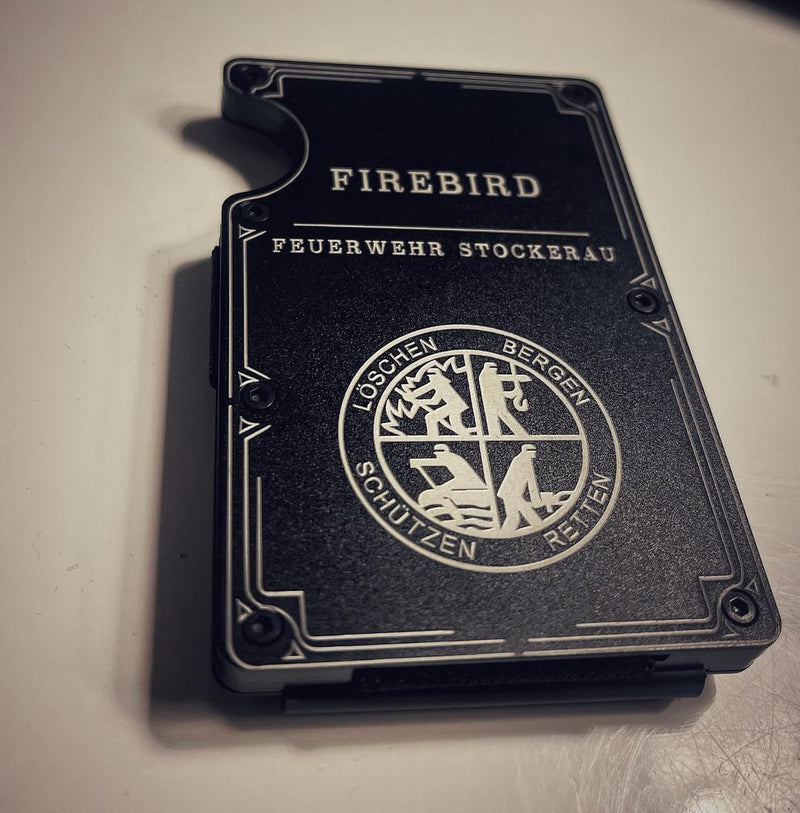 Für Feuerwehr – Schilder aus Stahl von Steelmonks