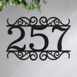 Hausnummer Verziert -  Hausnummer