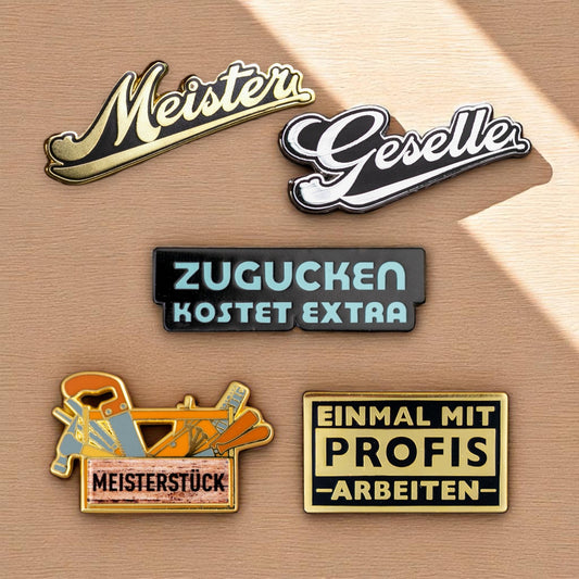 Handwerker Anstecker
