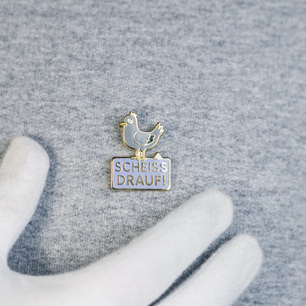 Lustige Freizeit Anstecker Steelmonks