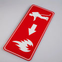 Fire Exit Schild Steelmonks