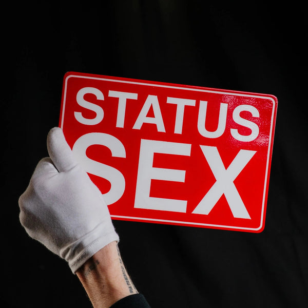 Status Sex Schild