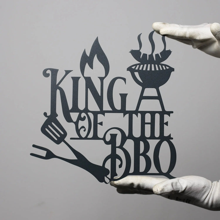 King of the BBQ -  Grillschild