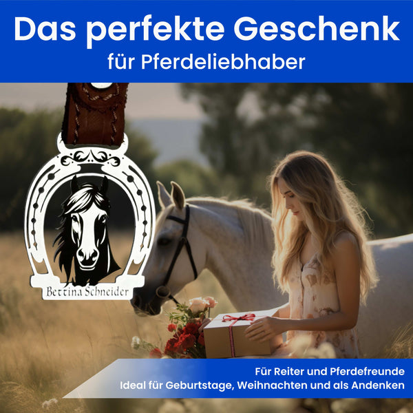 Pferd im Hufeisen