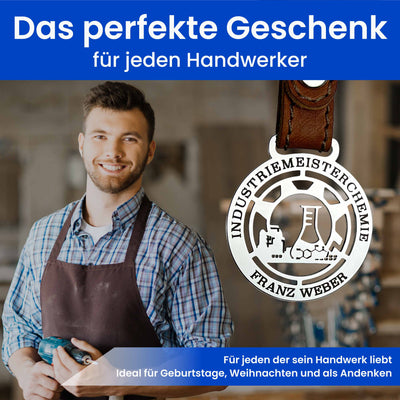 Industriemeister Chemie -  Zunft-Anhänger