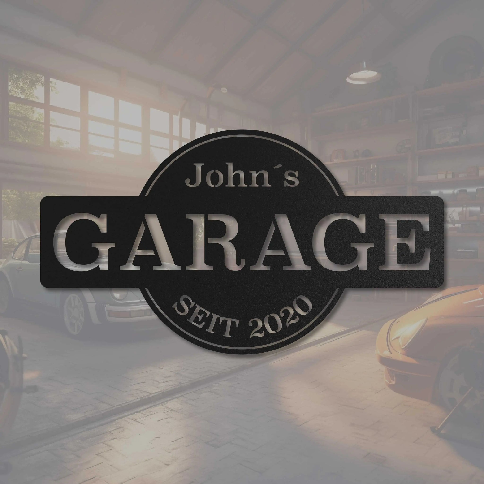 Klassisches Garagen Schild -  Garagenschild
