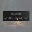 Modernes Grillschild -  Grillschild