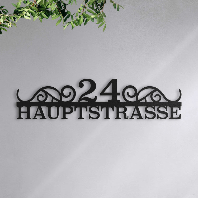 Klassisches Straßenschild